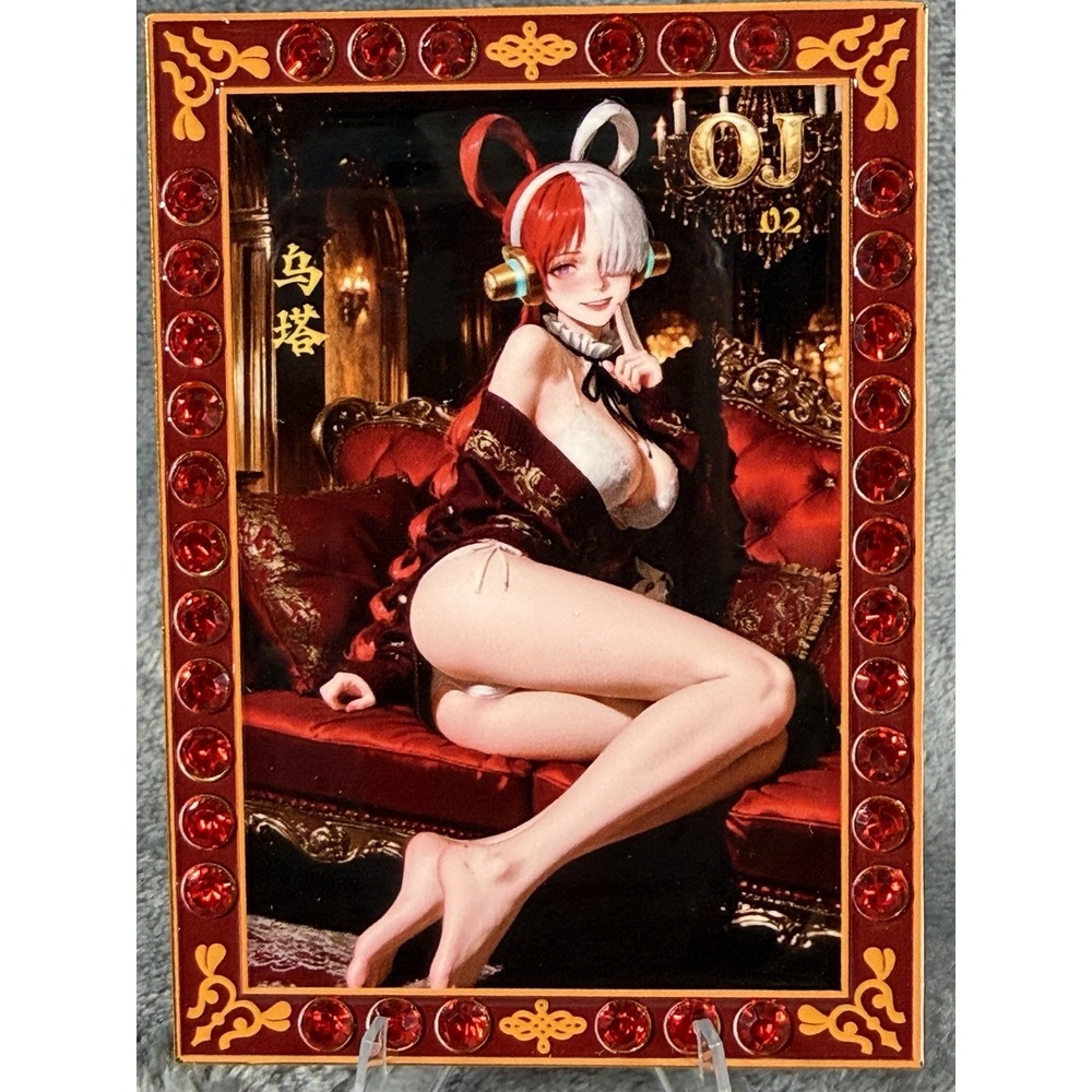 One Piece Uta Waifu Boudoir Art Card OJ #02 Bejeweled LE 04/30